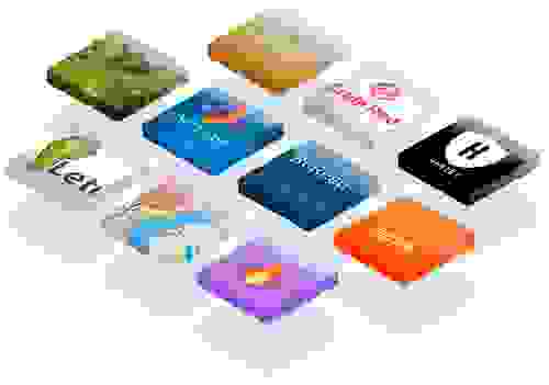 九块瓷砖，来自Redis Launchpad的示例应用程序的图像